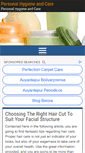 Mobile Screenshot of personalhygienecare.com